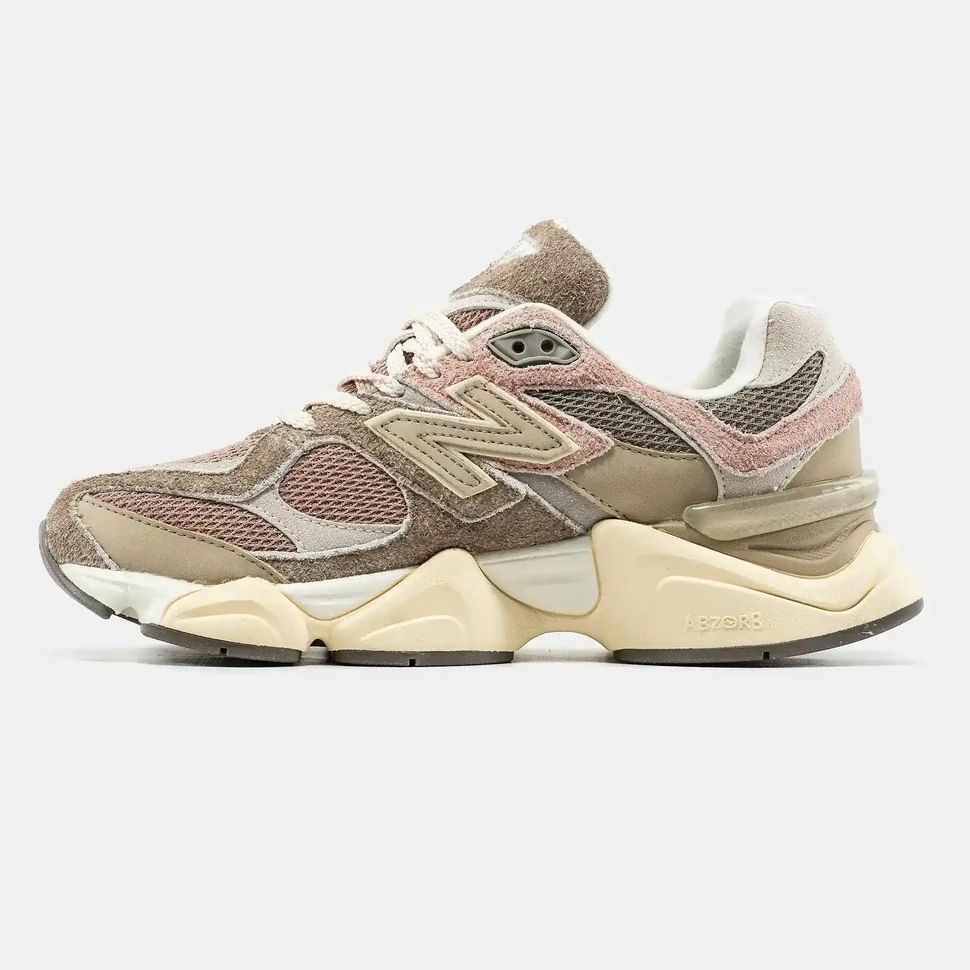 New Balance 9060 Pink Beige Brown, 36