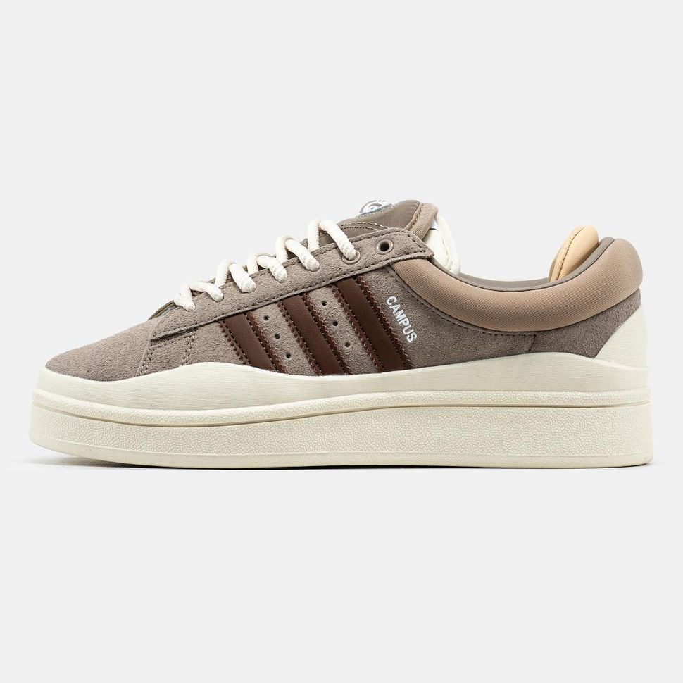 Кросівки Adidas Campus x Bad Banny Brown Beige 11109 фото