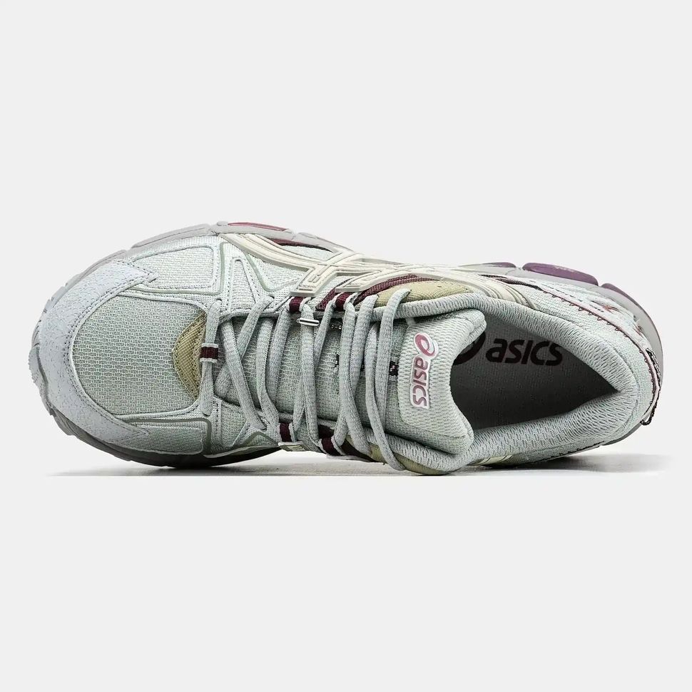 Asics Gel-Kahana 8 Light Grey Cream Burgundy