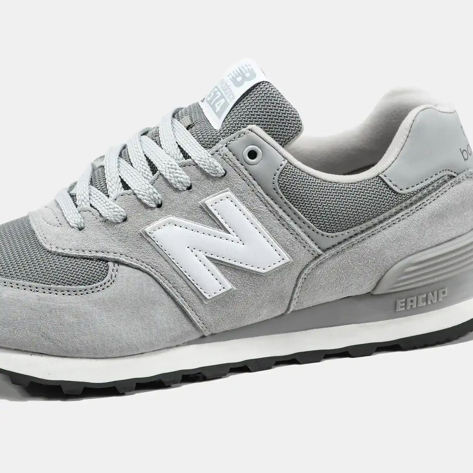 New Balance 574 Grey White, 37