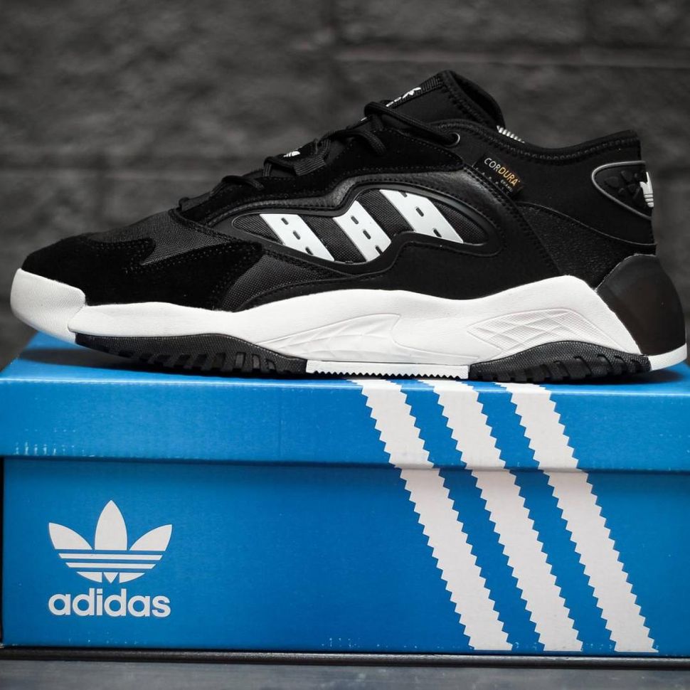 Кросівки Adidas Streetball II GX0783 Black White 8928 фото