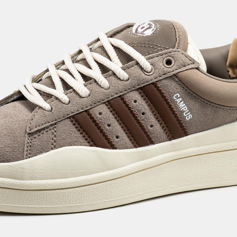 Кросівки Adidas Campus x Bad Banny Brown Beige 11109 фото