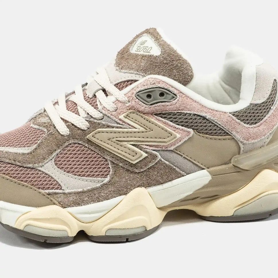 New Balance 9060 Pink Beige Brown, 36