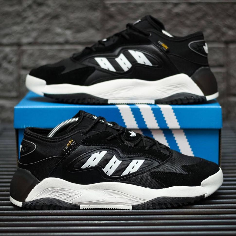 Кросівки Adidas Streetball II GX0783 Black White 8928 фото