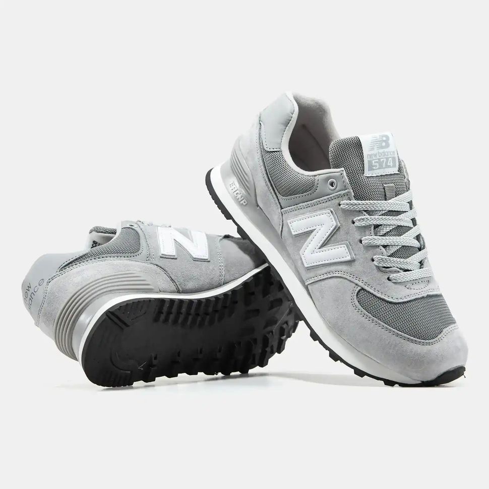 New Balance 574 Grey White, 37