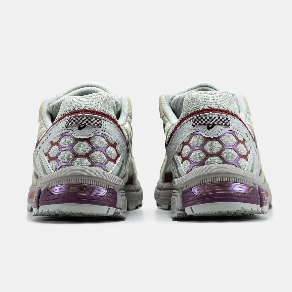 Asics Gel-Kahana 8 Light Grey Cream Burgundy