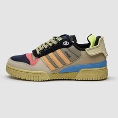 Adidas Forum Low x Bad Bunny Multicolor Beige Navy Coral, 36