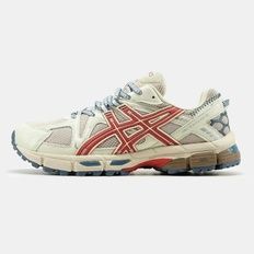 Asics Gel-Kahana 8 Cream Red Blue