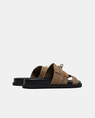 Herm&egrave;s Empire Jackson Sandal Brown, 36