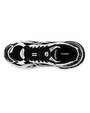 Balenciaga Runner Black White, 38