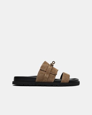 Herm&egrave;s Empire Jackson Sandal Brown, 36