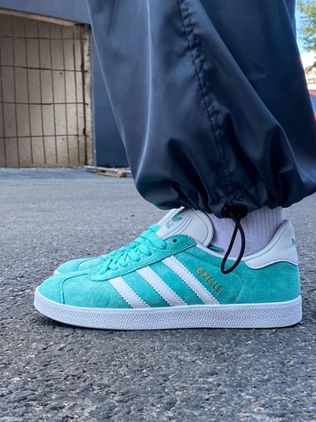 Кеды Adidas Gazelle Mint 2472 фото