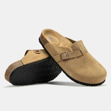 Birkenstock Boston Mink Suede