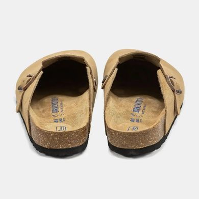 Birkenstock Boston Mink Suede