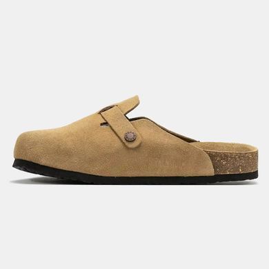 Birkenstock Boston Mink Suede