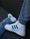 Adidas Forum White Green High v2 8698 фото 6