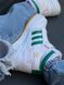 Кросівки Adidas Forum White Green High v2 8698 фото 10