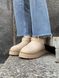 Зимові чоботи Ugg Classic Ultra Mini Platform Beige 9432 фото 1