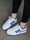 Кросівки Adidas Forum Low White Blue 9705 фото 3