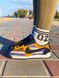 Кроссовки Nike Cortez x Union L.A. Blue Yellow 1801 фото 7
