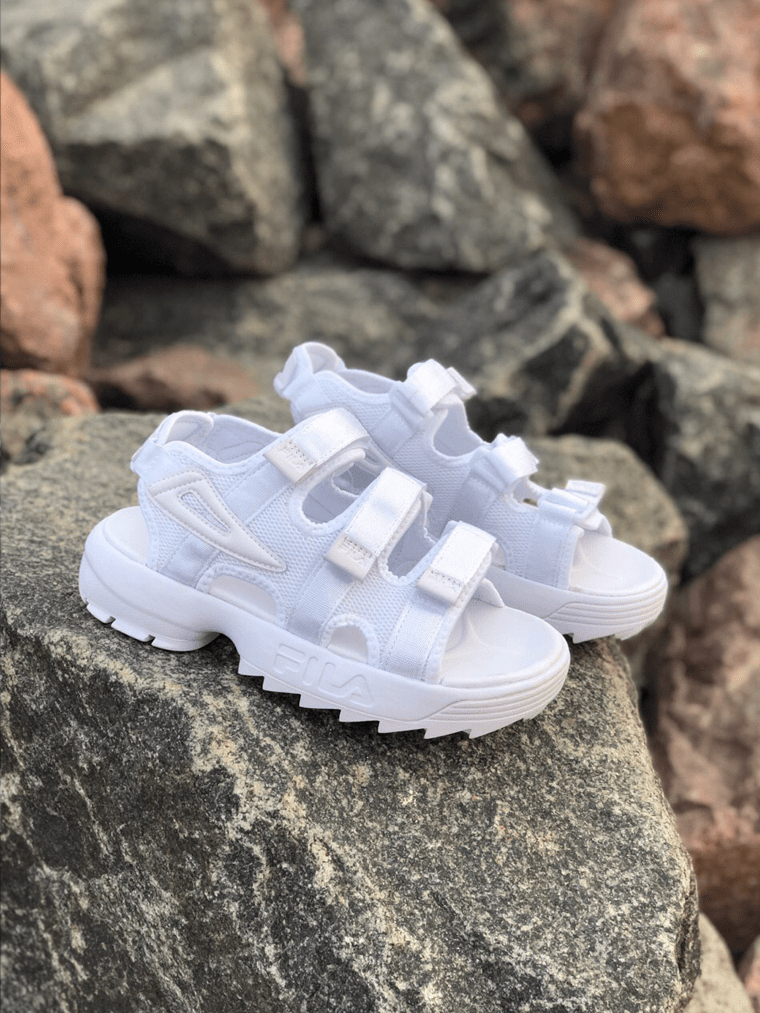 Fila Disruptor Sandals White