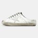 Golden Goose Superstar Mule White Grey