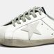 Golden Goose Superstar Mule White Grey