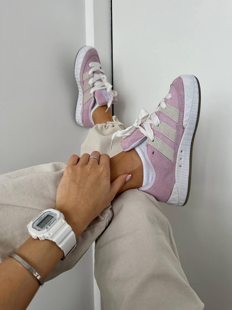 Кроссовки Adidas Adimatic Pink White 9954 фото