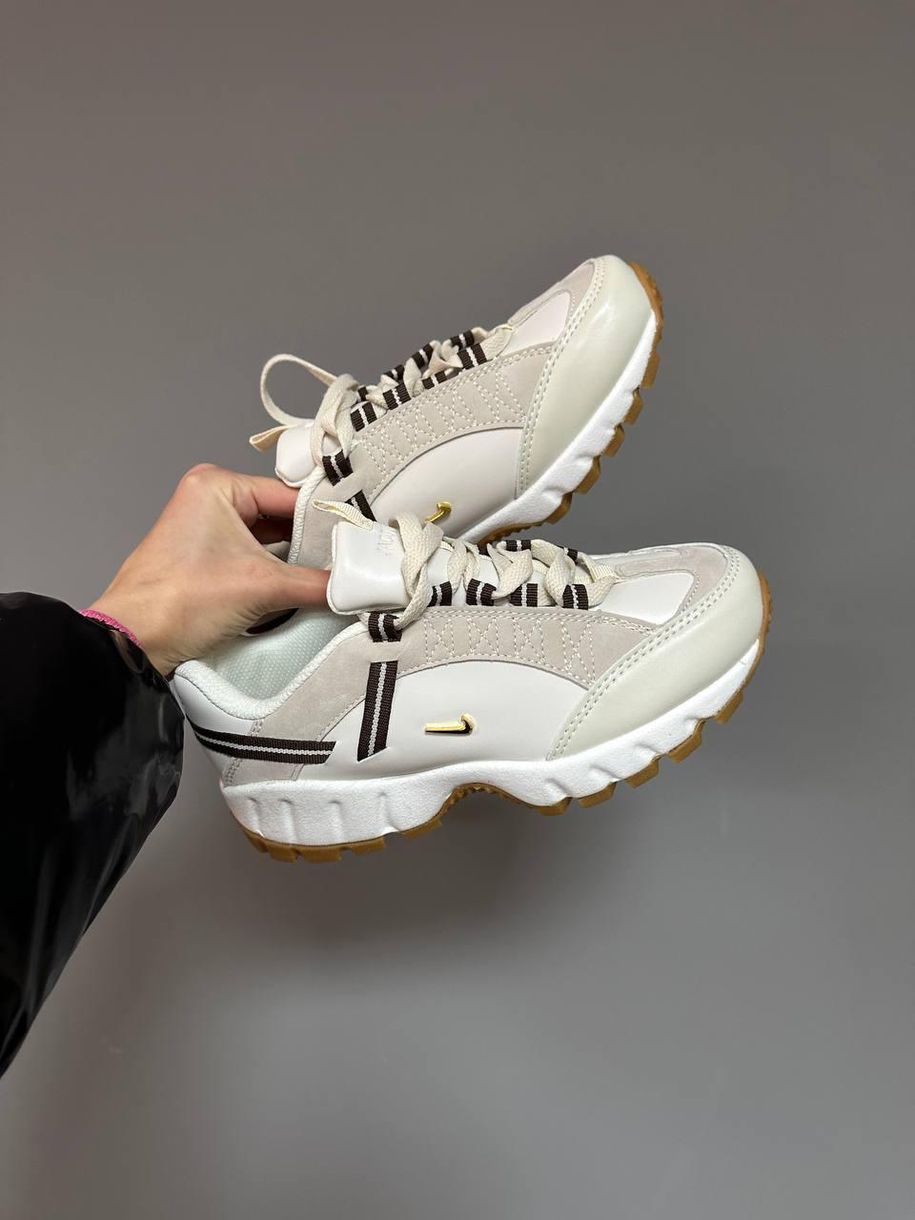 Кроссовки Nike Humara LX Jacquemus Light Bone Gold 809 фото