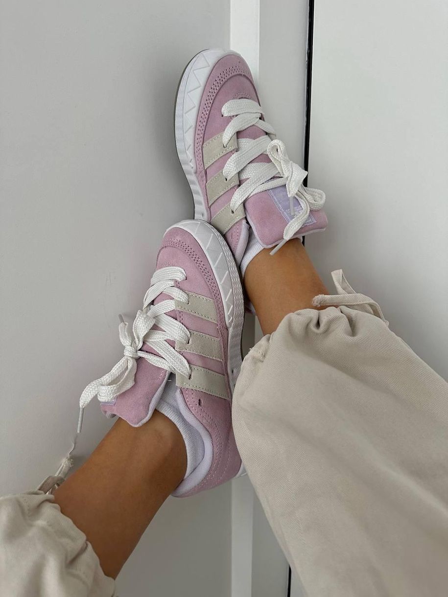 Кроссовки Adidas Adimatic Pink White 9954 фото