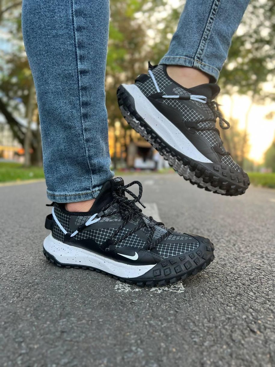 Кросівки Nike Acg Mounth Low Black White 9797 фото