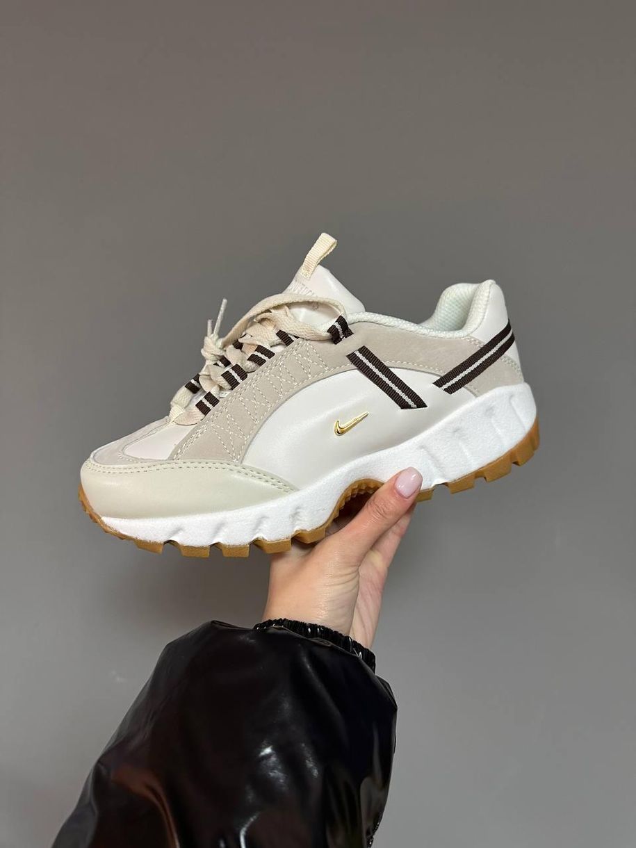 Кроссовки Nike Humara LX Jacquemus Light Bone Gold 809 фото