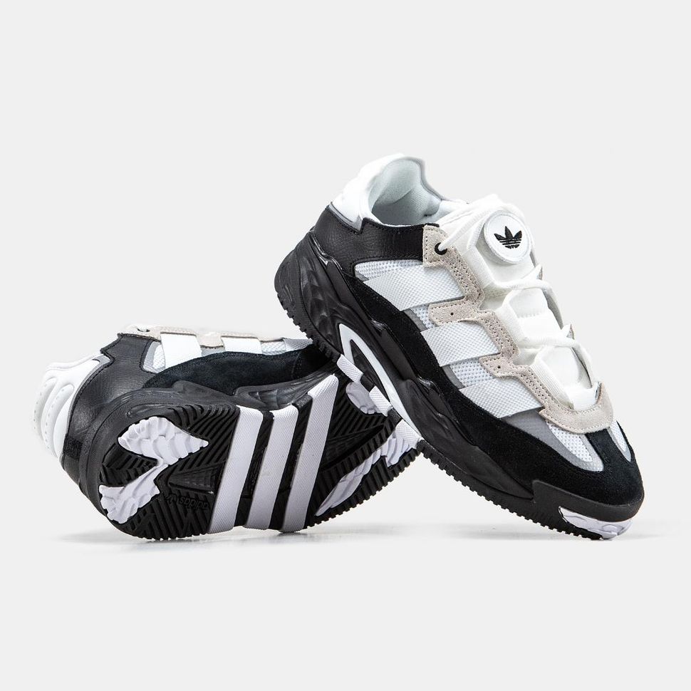 Кросівки Adidas Niteball Black White v4 8273 фото