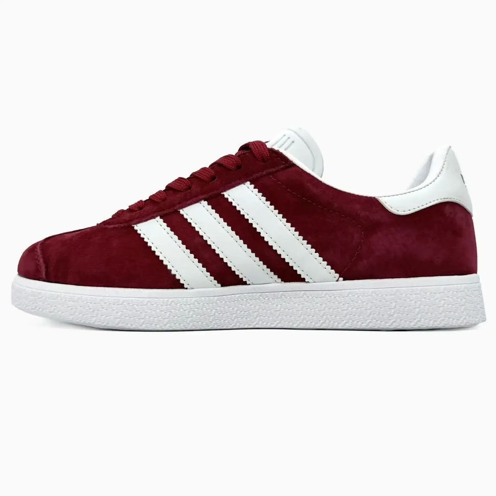 Adidas Gazelle Maroon White