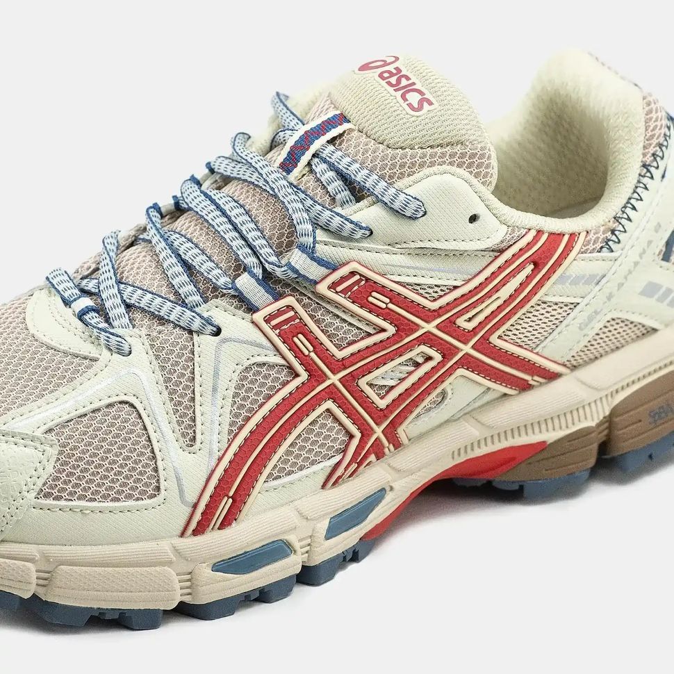 Asics Gel-Kahana 8 Cream Red Blue