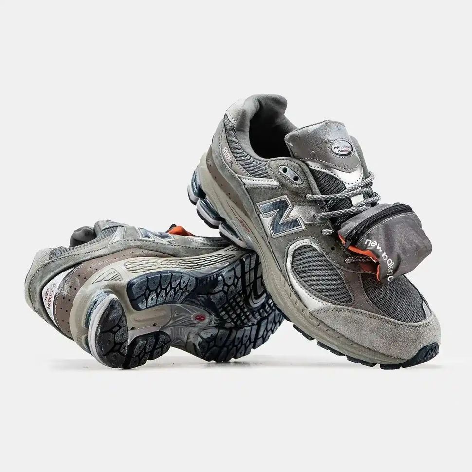 New Balance 2002R x GANNI Grey Brown Utility