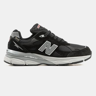 New Balance 990 Gore-Tex Black Grey White Термо, 41