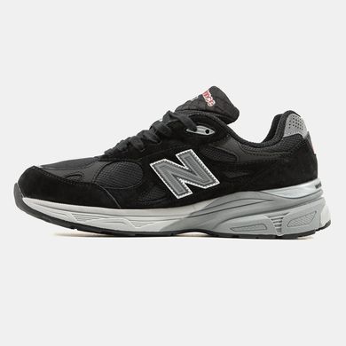 New Balance 990 Gore-Tex Black Grey White Термо, 41