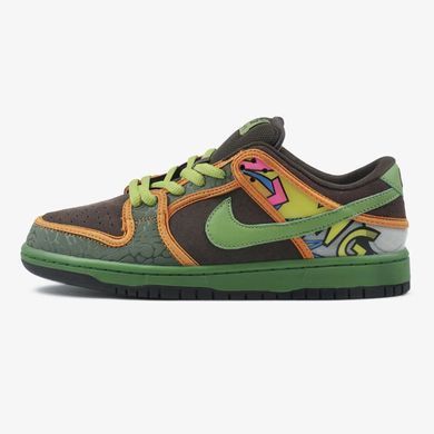 Nike SB Dunk Low Brown Green Orange, 38