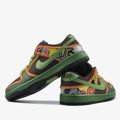 Nike SB Dunk Low Brown Green Orange, 38