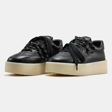 Miu Miu Platform Sneakers Black White, розмір 38