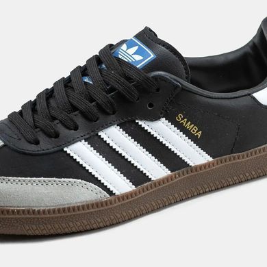Adidas Samba Vegan Black White Gum