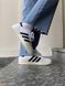 Кросівки Adidas Gazelle Indoor Black White 9529 фото 3