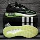 Кросівки Adidas ZX 2K Boost Black Green White 8959 фото 3