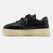 Miu Miu Platform Sneakers Black White