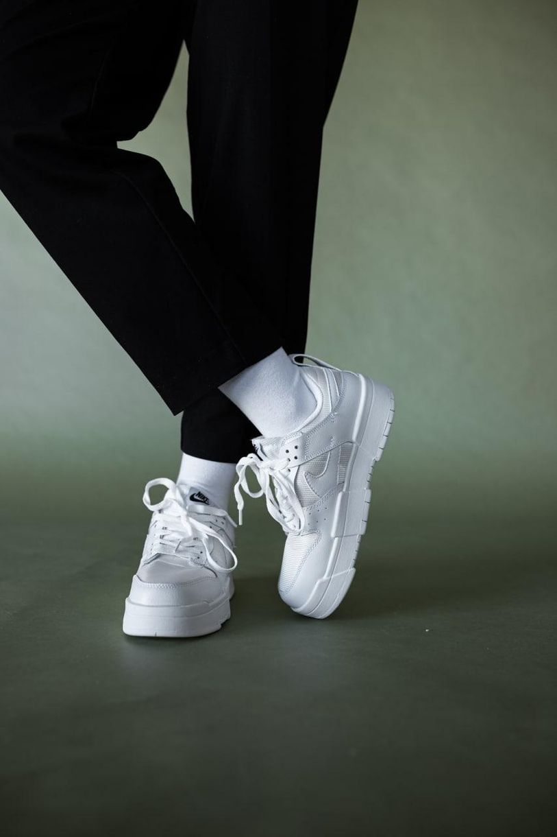 Кроссовки Nike Dunk White 6435 фото