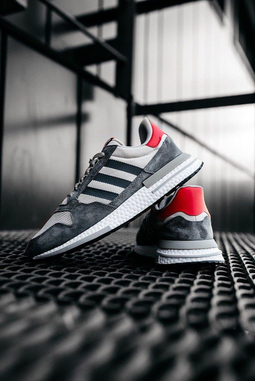 Кросівки Adidas ZX 500 RM Grey Four 3230 фото