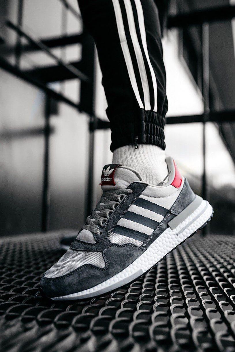 Кросівки Adidas ZX 500 RM Grey Four 3230 фото