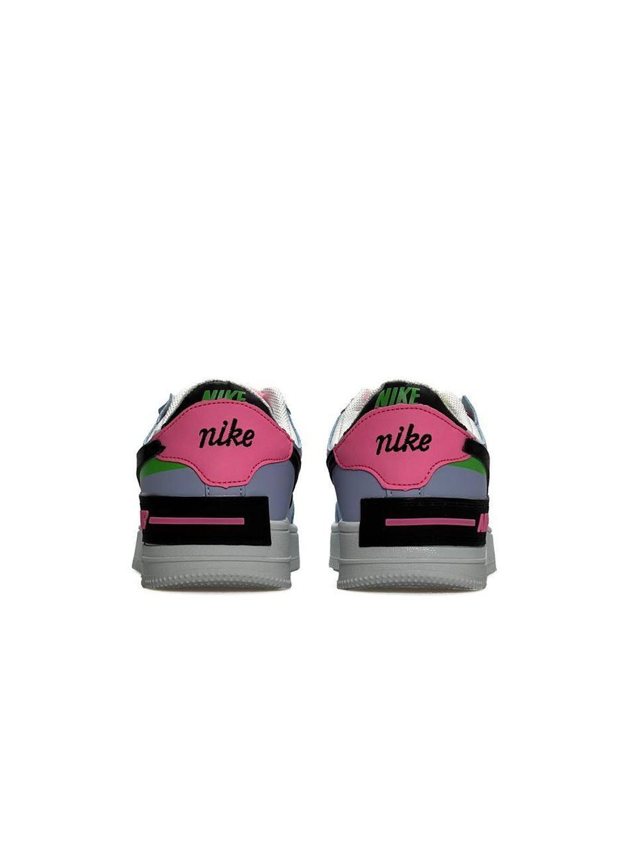 Кросівки Nike Air Force 1 Shadow Violet Black Rose 7223 фото
