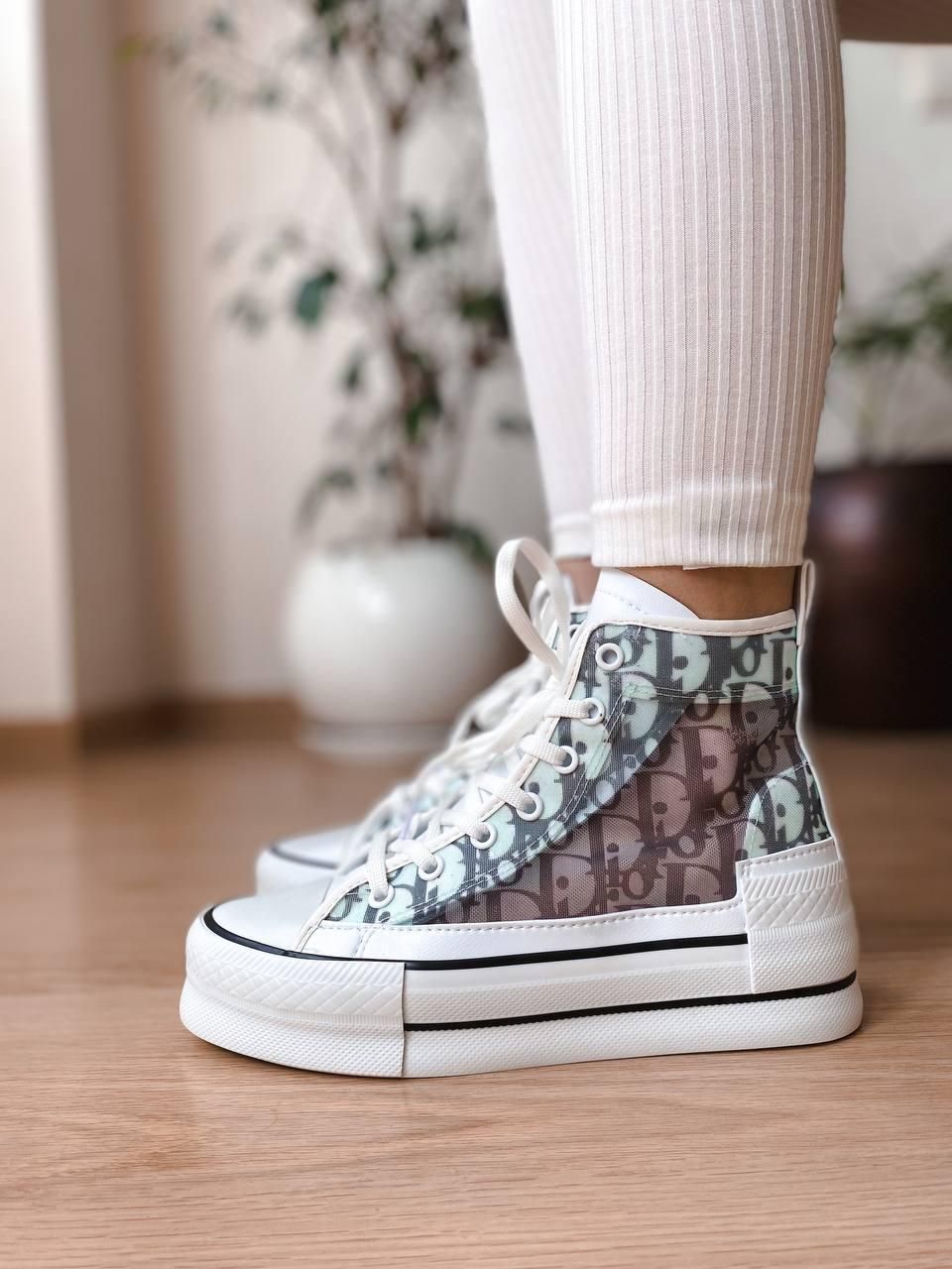 Paire converse dior hot sale